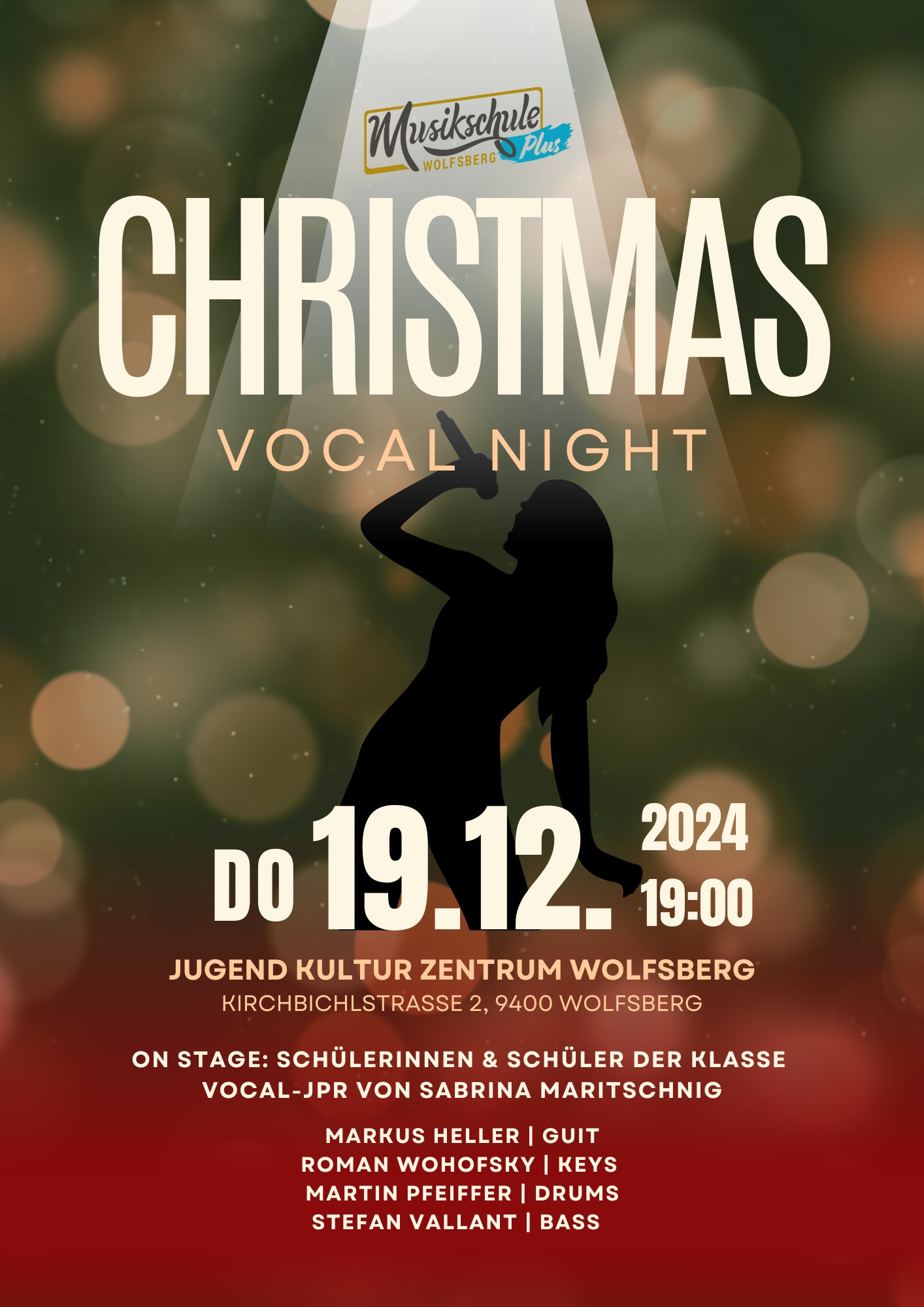 Christmas vocal night MS